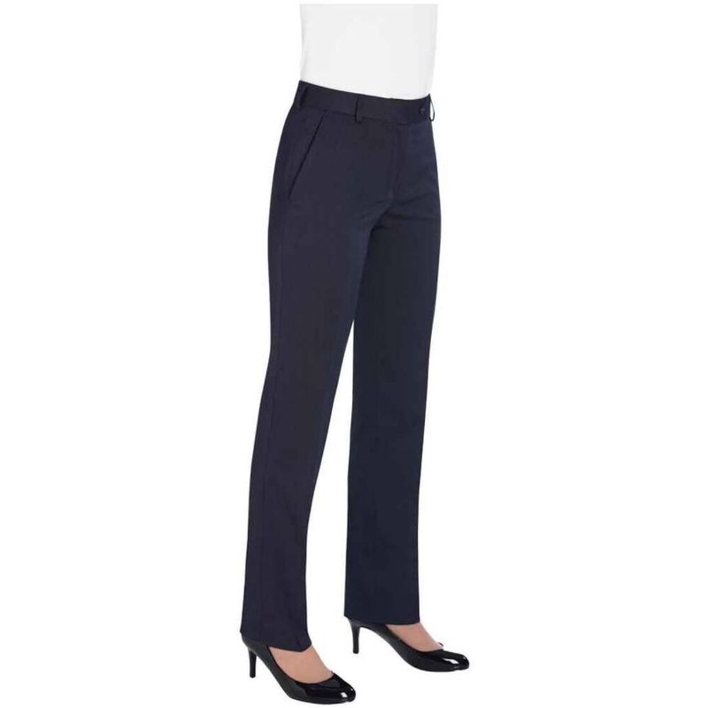 Brook Taverner Womens/Ladies Eclipse Bianca Suit Trousers / Navy